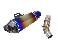 Pour Z900 2020 2021 Slip-on 51mm Silencieux D'échappement De Moto Moyen Lien Tuyau Évasion Avec DB Killer(5)