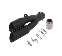 Pour Z900 Z1000 ER6N 51mm Universel Moto Silencieux D'échappement Double Évasion Droite Gauche Moto Tuyau D'échappement(7 Right)
