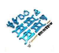 Pour ZD MT16 Pour JIUSI MT14R PT14R 1/14 Métal Pour Bras Oscillant Ensemble Coupelles De Direction RC Voiture Pour Véhicules De Course Et Accessoires Mises À Niveau RC Coupelle Direction(Blue)