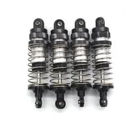 Pour ZD Racing MT16 MT14R PT14R BX12 X12S 1/14 Métal 4 Pièces Avant Arrière Antichoc Pièces Voiture Télécommandées Pour Gladiator Accessoires Jouets RC(Black)