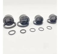 Pour Zee M640 M810 Kit de piston spécifique Matériau ABS Plusieurs tailles de bague d'étanchéité Dissipateur thermique en forme de ventilateur pour une réponse de freinage constante (B)