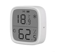 pour Zigbee Capteur d'humidité de température SNZB-02D avec écran LCD - ± 0,2 °C Mesure précise Notification application intelligente pour serre cave à vin automatisation domestique