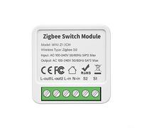 pour ZigBee Smart Light Switch Module, 10A 2/3/4 Gang 2-way control Module domotique, Télécommande sans fil, pour Tuya pour Zigbee Hub requis