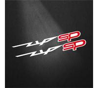 pour Zip 2T 4T 125 SP 50 100 50cc Autocollant 3D Étanche pour Scooter De Carrosserie Protection Carénage Emblème Badge
