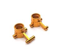 Pour ZP1001 ZP1002 ZP1003 ZP1004 1/10 Mise Niveau Métal Refit Essieu Avant Tasse Direction RC Voiture Mise Niveau Modification Pièces Réparation RC Mise Niveau Modèles(Yellow)