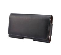 pour ZTE nubia Neo 3 GT (2025) Étui Ceinture Cuir Véritable Clip Horizontal - DFVmobile