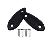 Pour ZX-6R 2009-2012 ZX-25R 2020-2022 Capuchon De Trou De Rétroviseur De Moto Couvercle De Rétroviseur Entraîné(Le noir)