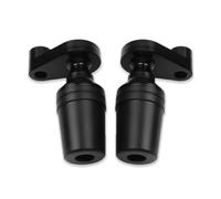 Pour ZX-6R ZX-10R Z1000SX ZX6R ZX10R ZX 6R 10R Protection Contre Les Chutes Moto Cadre Coulissant Carénage Garde Crash Protector(Noir)