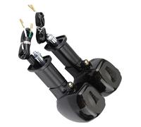 Pour ZX-9R 1994 1995-2003 Pour ZX-10R 2004-2005 Feux De Clignotant Arrière De Moto indicateurs moto clignotants Lumières(Smoked)