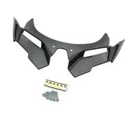 pour ZX4RR 2020-2023 Pièces De Moto Becquet Ailerons Aérodynamiques Carénage Protection Inférieure Garde Garnitures de Cadre(Carbon Style)