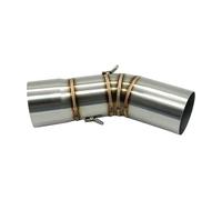 Pour ZX6R ZX-6R 636 ZX 6R 2009-2021 Échappement Moto En Acier Inoxydable Mid Link Pipe Connection 51mm Muffler