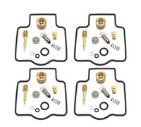 Pour ZZR1100 D1/ D5 1991-1997 ZZR ZX 1100 ZX1100 Kit Réparation Carburateur Moto Pièces Joint Siège D' aiguille Flottante Carburateurs (Couleur : 4set)