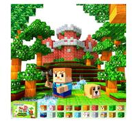 Pourbibi Blocs de Construction magnétiques, Jouets magnétiques pour Enfants à partir de 3, 4, 5, 6, 7, 8, 9 Ans, à Ranger, Noël Professionnel