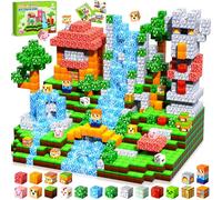Pourbibi Blocs de Construction magnétiques, Jouets magnétiques pour Enfants à partir de 3, 4, 5, 6, 7, 8, 9 Ans, à Ranger, Noël Professionnel