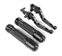 POURBMW F800GT 2013-2016 Leviers De Frein Et D'embrayage Réglables Pour Moto, Boutons Guidon, Extrémités Poignées(NOIR)