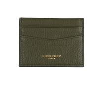 Pourchet Paris - Club Cardholder - Homme - Accessoires - Vert - Taille: ONE Size