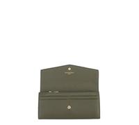 Pourchet Paris - Club Large Wallet - Femme - Accessoires - Vert - Taille: ONE Size