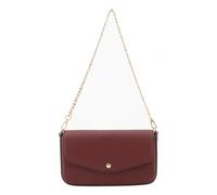 Pourchet Paris - Club Pochette - Femme - Sacs - Rouge - Taille: ONE Size