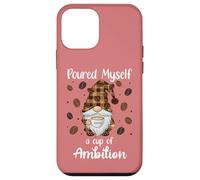 Poured Myself a Cup of Ambition Mug GNOME Drinking Coffee Coque pour iPhone 12 Mini