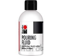 Pouring Fluid Acrylique Liquide, Médium De Lissage Fluide, Technique De La Peinture Fluide Et Coulées - Améliore Les Propriétés De Dégradé Des Peintures Acryliques, Ne Jaunit Pas