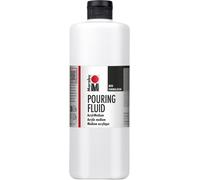 Pouring Fluid Acrylique Liquide, Médium De Lissage, Technique De La Peinture Fluide Et Coulées - Améliore Les Propriétés De Dégradé Des Peintures Acryliques, Ne Jaunit Pas