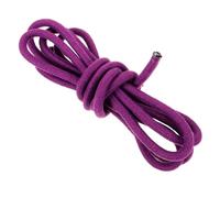 Pourpre Corde de Gymnastique en Coton, pour Routines Artistiques | Prise Confortable, Résistance à L’usure, Longueur Réglable, pour Compétitions et Entraînements D’expression Corporelle