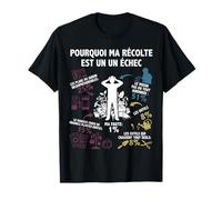 Pourquio Un échec Jardinage Jardinier Jardin jardiner Drôle T-Shirt