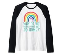 Pourquoi Aller à la Maison ? Introvert Friend Meme Manche Raglan