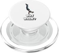 Pourquoi Aller ? Homme Fait Main Stand athlète Cadeaux PopSockets PopGrip pour MagSafe