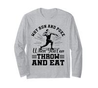 Pourquoi Courir et vomir Quand Vous Pouvez Lancer Un Coup Amusant pour Les Hommes Manche Longue