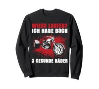 Pourquoi courir j'ai 3 roues saines Tricycle Sweatshirt