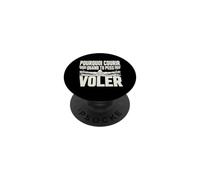 Pourquoi Courir Quand tu Peux Voler Humour Natation PopSockets PopGrip Adhésif
