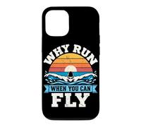 Pourquoi Courir Quand Vous Pouvez Voler Natation Retro Swimmer Swim Coque pour iPhone 12/12 Pro