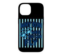 Pourquoi Courir Quand Vous Pouvez Voler Une équipe de Natation Amusante Coque pour iPhone 14