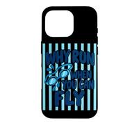 Pourquoi Courir Quand Vous Pouvez Voler Une équipe de Natation Amusante Coque pour iPhone 16 Pro