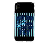Pourquoi Courir Quand Vous Pouvez Voler Une équipe de Natation Amusante Coque pour iPhone XS Max