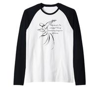 Pourquoi Devrais-Je être malheureux Derviche Citation Manche Raglan