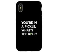 Pourquoi ES-Tu dans Le Pétrin Blagues sur La Nourriture Coque pour iPhone X/XS