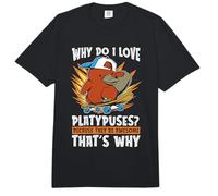 Pourquoi est-ce Que J'aime l'ornithorynque Semi-Aquatique à Bec de Canard ornithorynque Comfort Colors Adult Heavyweight T-Shirt