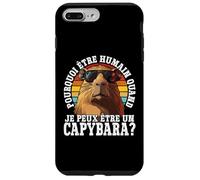 Pourquoi Être Humain Quand Je Peux Être Un Capybara? Coque pour iPhone 7 Plus/8 Plus