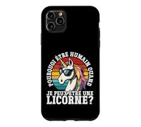 Pourquoi Être Humain Quand Je Peux Être Une Licorne? Coque pour iPhone 11 Pro Max