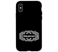 Pourquoi être Normal Quand Vous Pouvez être Abby Normal! Coque pour iPhone X/XS
