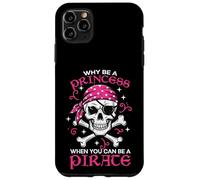 Pourquoi être Princes Pirate Skull Crossbones pour Filles, Enfants, Femmes et Adolescentes Coque pour iPhone 11 Pro Max