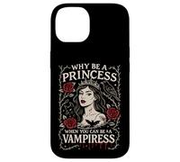 Pourquoi être Une Princesse Quand Vous Pouvez être Un Art Gothique Vampire Coque pour iPhone 14