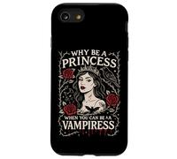 Pourquoi être Une Princesse Quand Vous Pouvez être Un Art Gothique Vampire Coque pour iPhone SE (2020) / 7/8