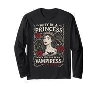 Pourquoi être Une Princesse Quand Vous Pouvez être Un Art Gothique Vampire Manche Longue
