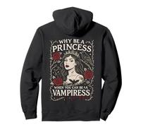 Pourquoi être Une Princesse Quand Vous Pouvez être Un Art Gothique Vampire Sweat à Capuche