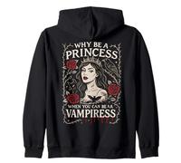 Pourquoi être Une Princesse Quand Vous Pouvez être Un Art Gothique Vampire Sweat à Capuche