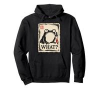 Pourquoi ? Grenouille avec Couteau Sanglant - Humour Noir - Art Japonais Sweat à Capuche