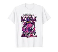 Pourquoi Hex a Little When You Can Hexalotl Funny Axolotl Witch T-Shirt